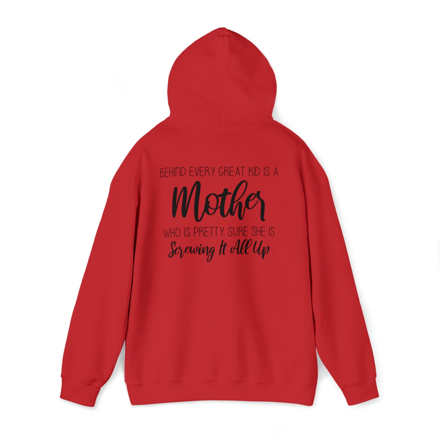 Behind every great kid- Unisex Heavy Blend™ Hooded Sweatshirt