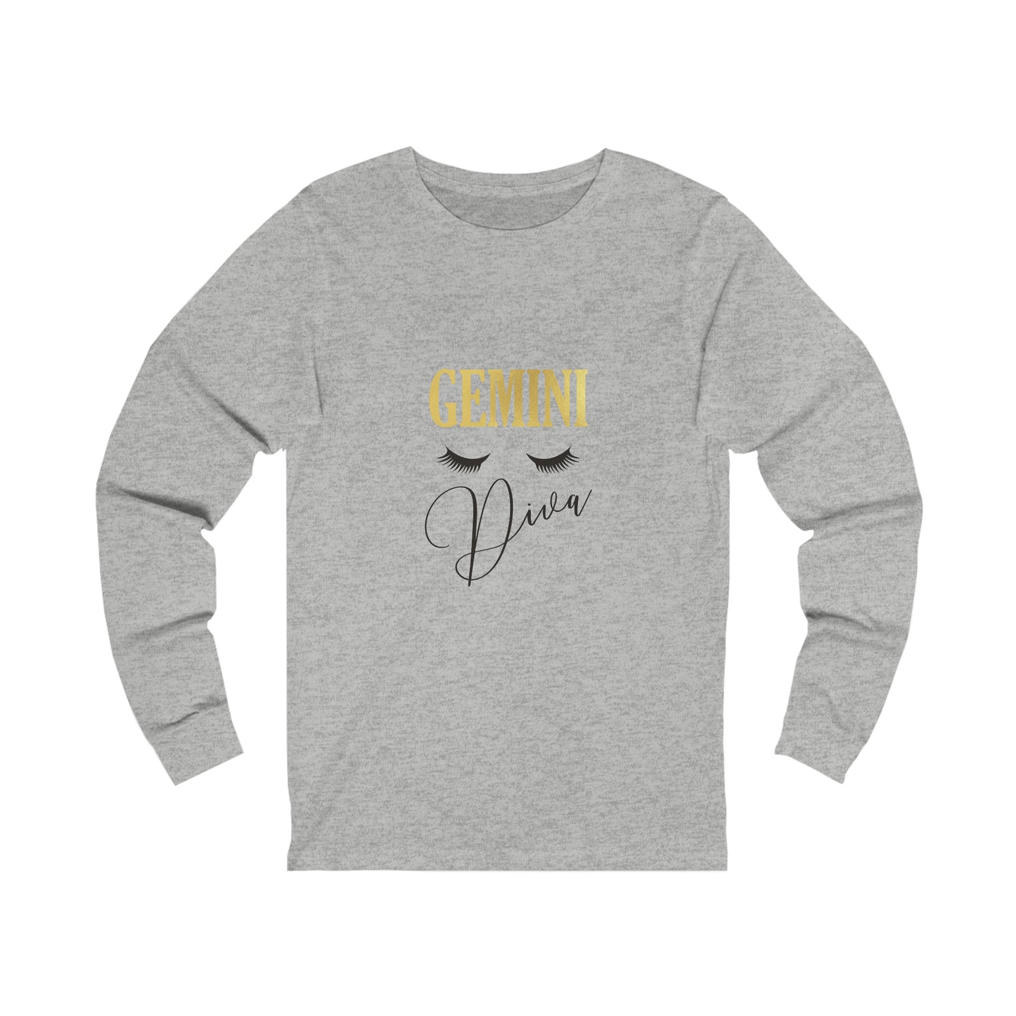 Gemini Diva- Unisex Jersey Long Sleeve Tee