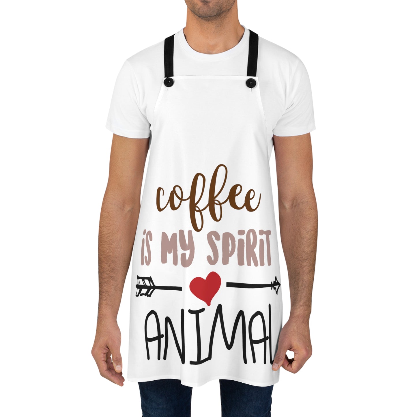 Coffee is my spirit animal- Apron (AOP)