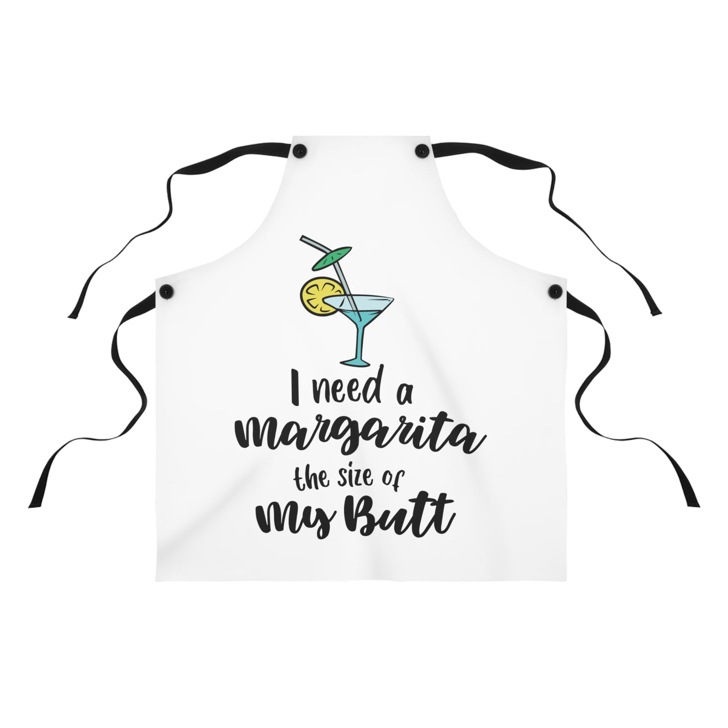 I need a margarita - Apron (AOP)