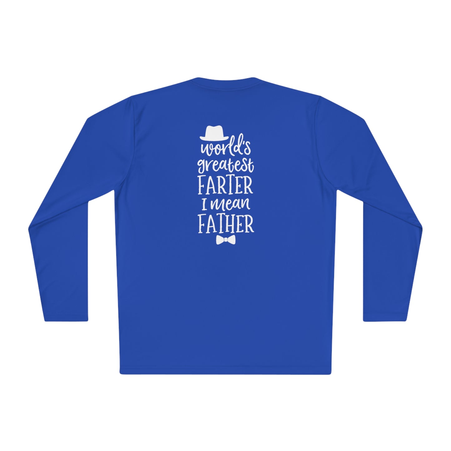 World's greatest farter- Unisex Lightweight Long Sleeve Tee