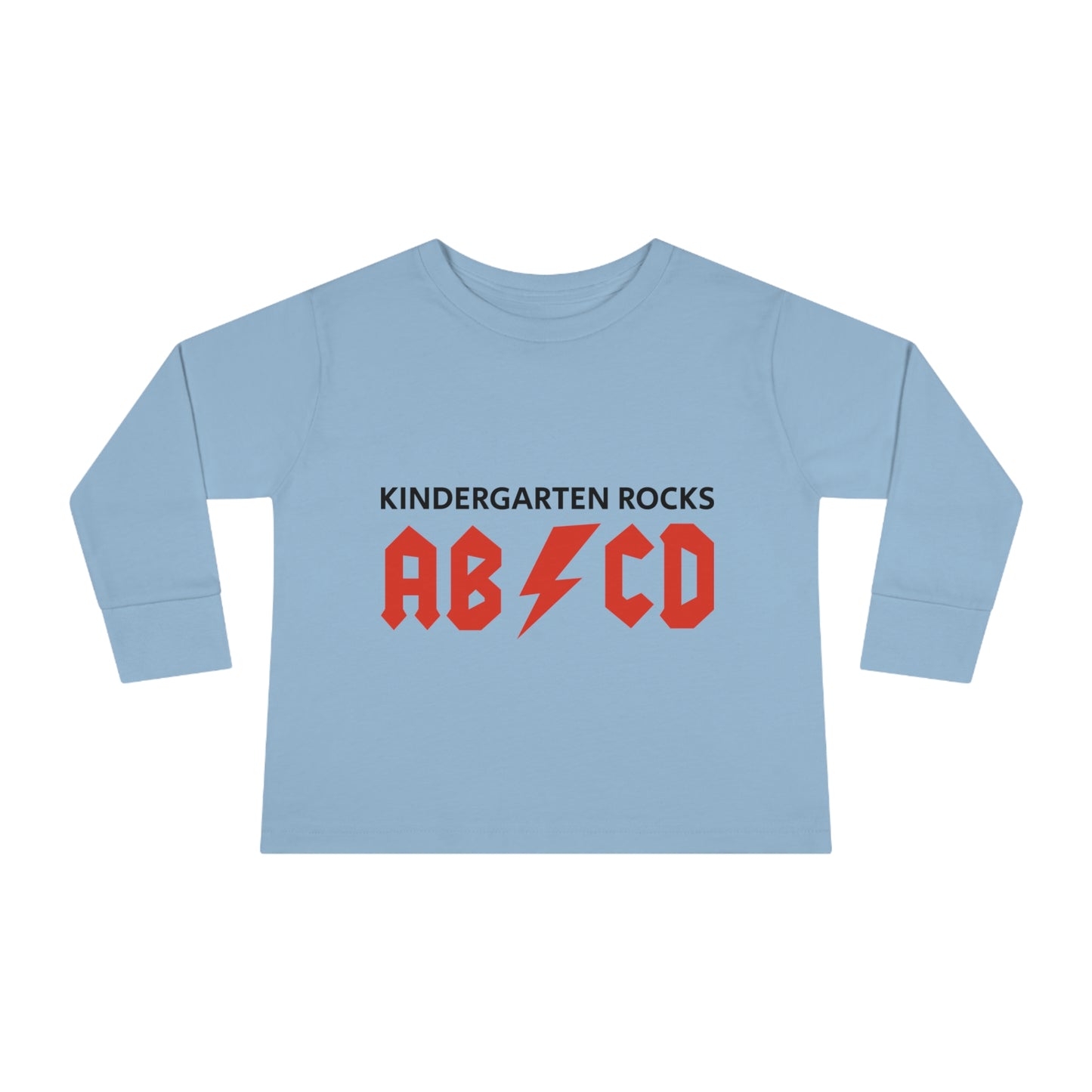 Kindergarten Rock-Toddler Long Sleeve Tee