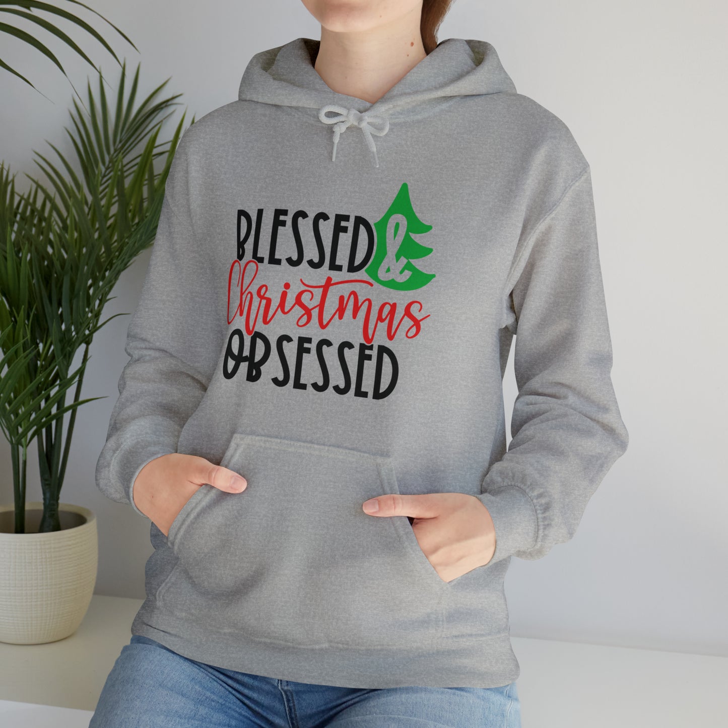 Blessed and obsessed-Unisex Heavy Blend™ Hooded Sweatshirt