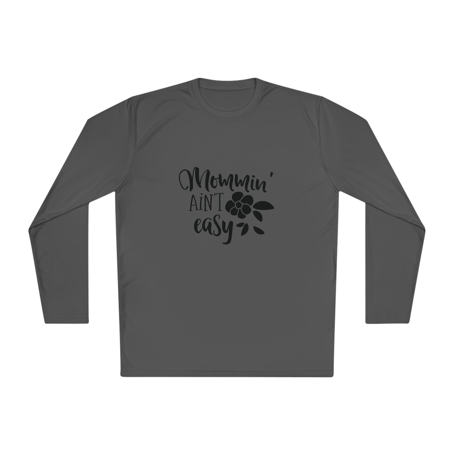 Mommin ain't easy- Unisex Lightweight Long Sleeve Tee