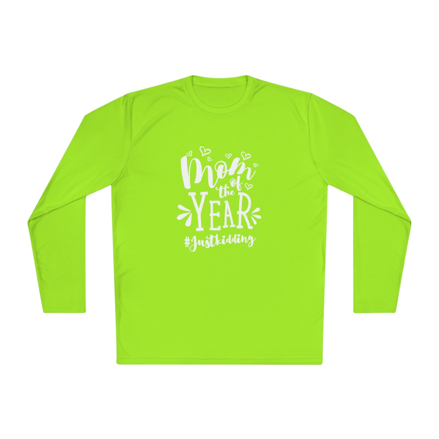 Mom of the year, just kidding- Unisex Lightweight Long Sleeve Tee
