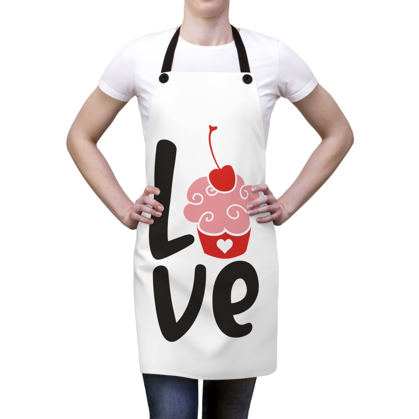Love cupcake- Apron (AOP)