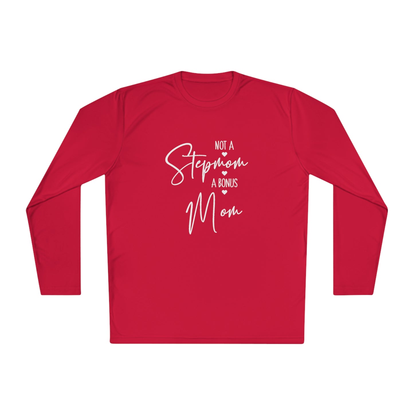 I'm not step mom-Unisex Lightweight Long Sleeve Tee