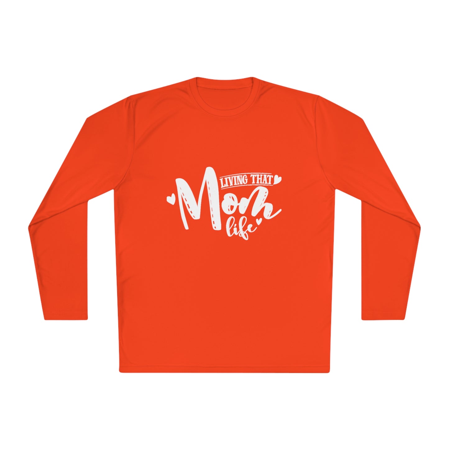 Living that Cheer mom life- Ladies Lightweight Long Sleeve Tee