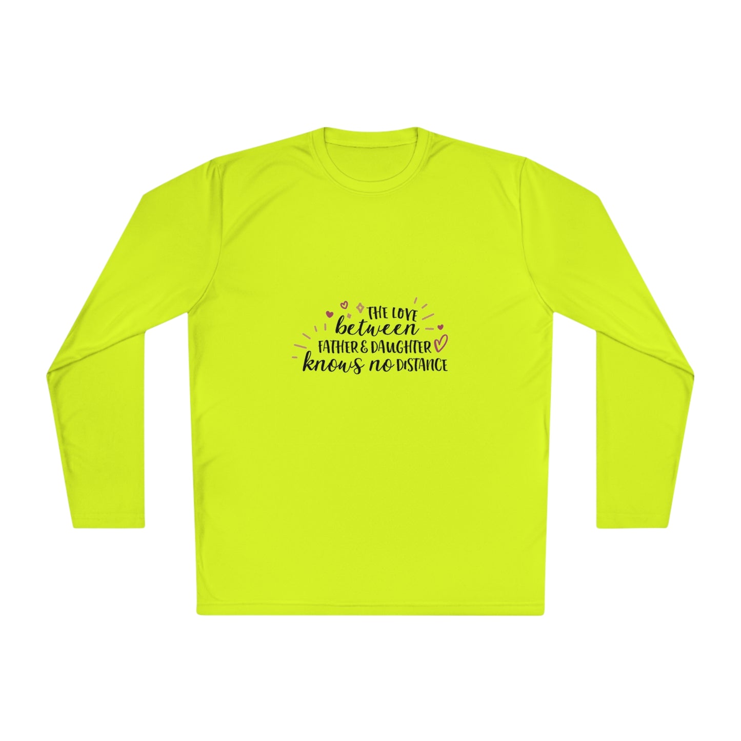 The love between a father and daughter- Unisex Lightweight Long Sleeve Tee