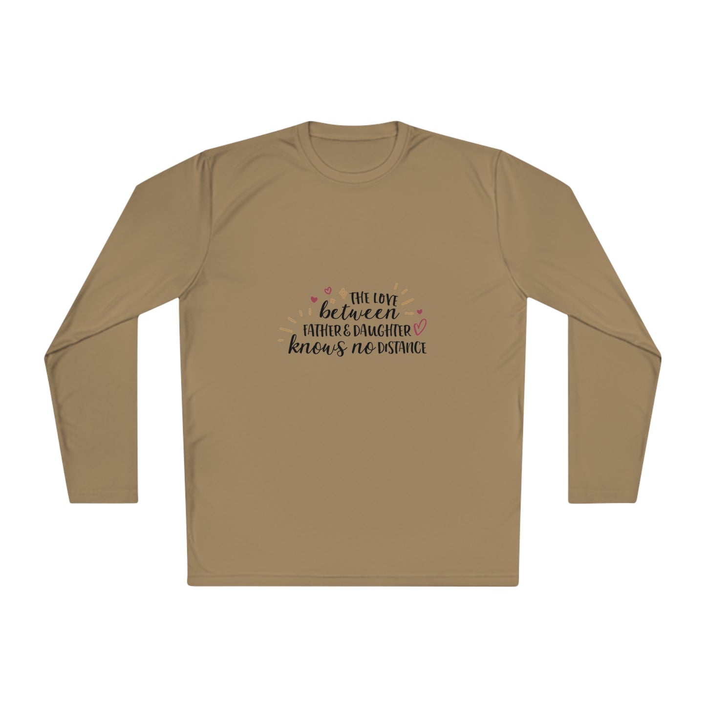 The love between a father and daughter- Unisex Lightweight Long Sleeve Tee