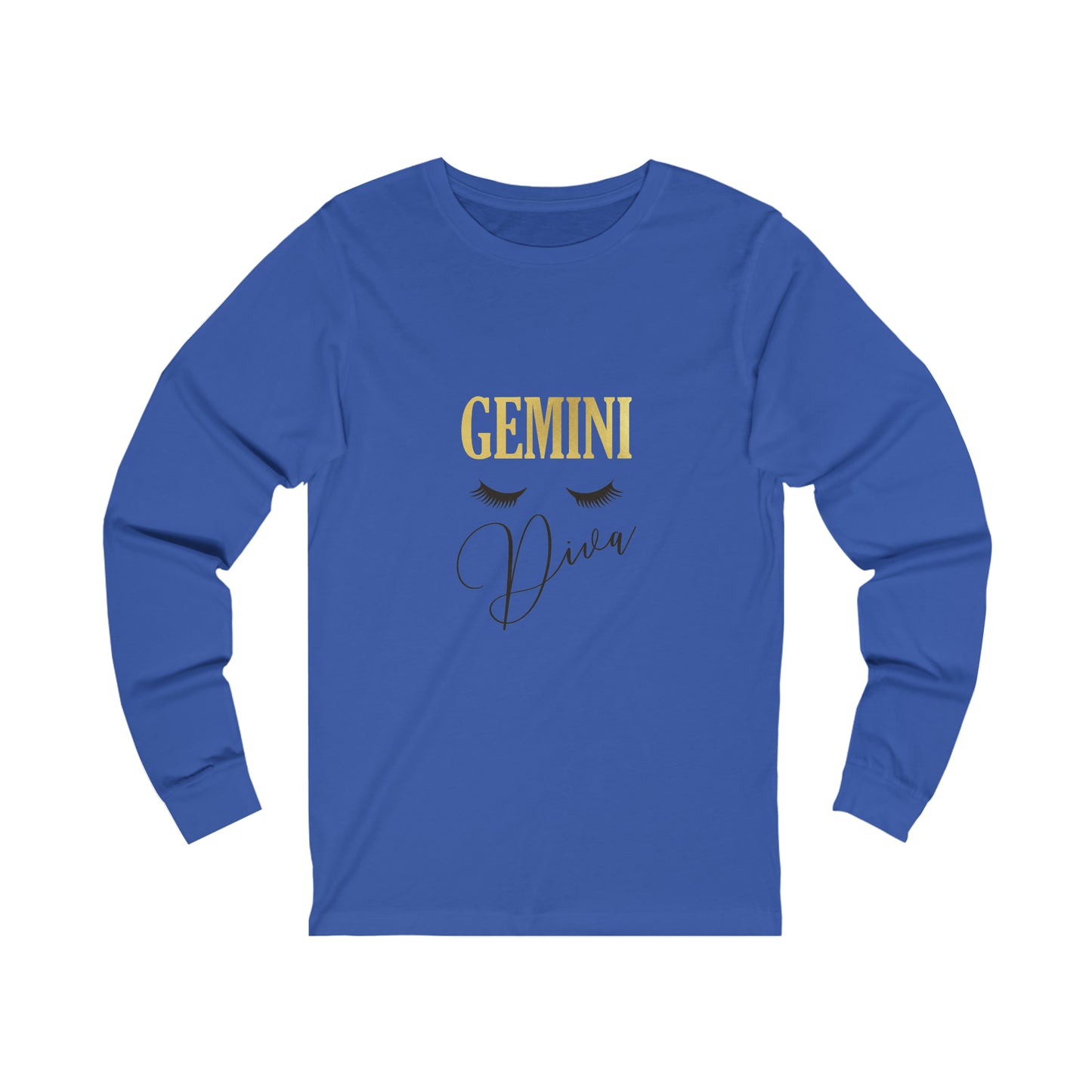 Gemini Diva- Unisex Jersey Long Sleeve Tee