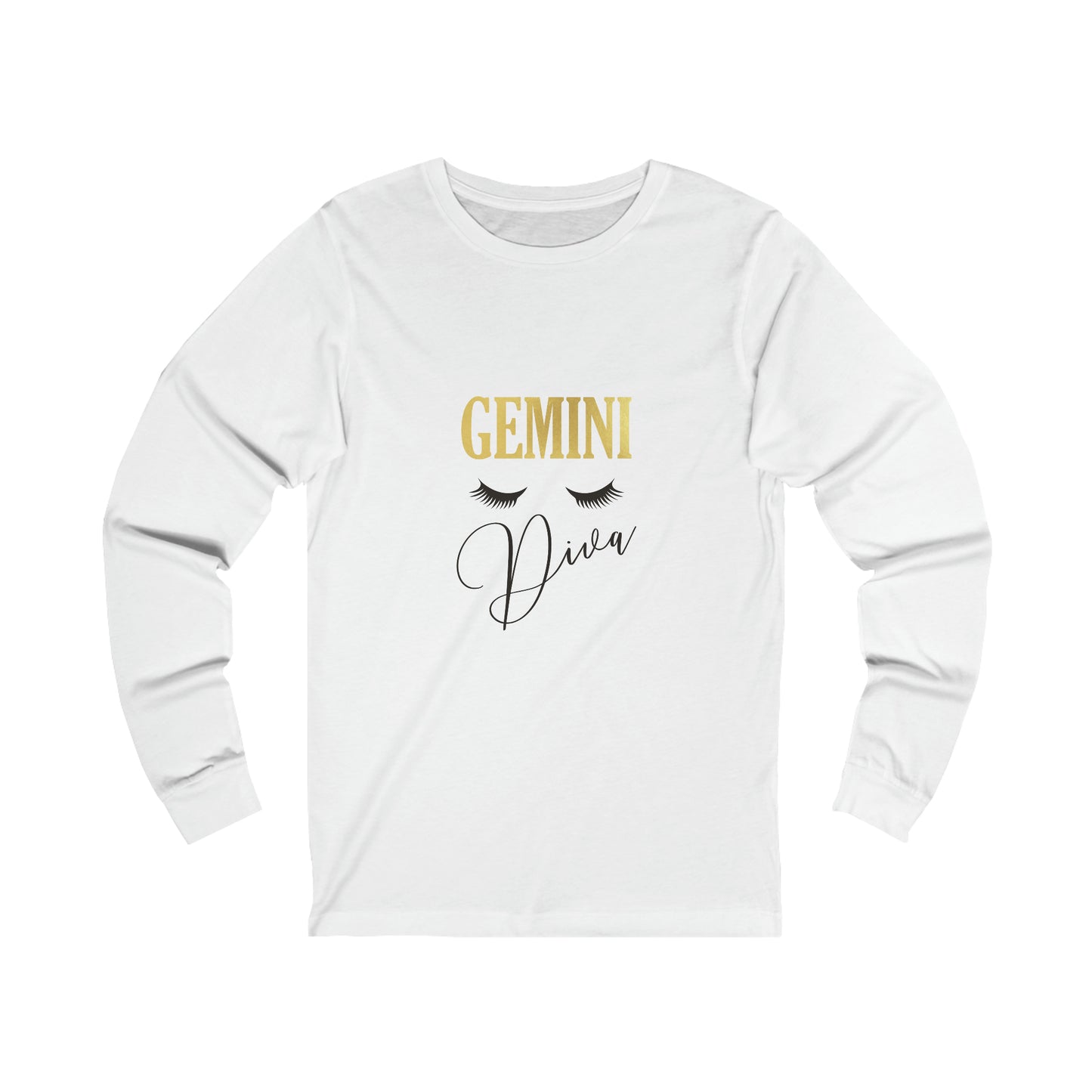 Gemini Diva- Unisex Jersey Long Sleeve Tee