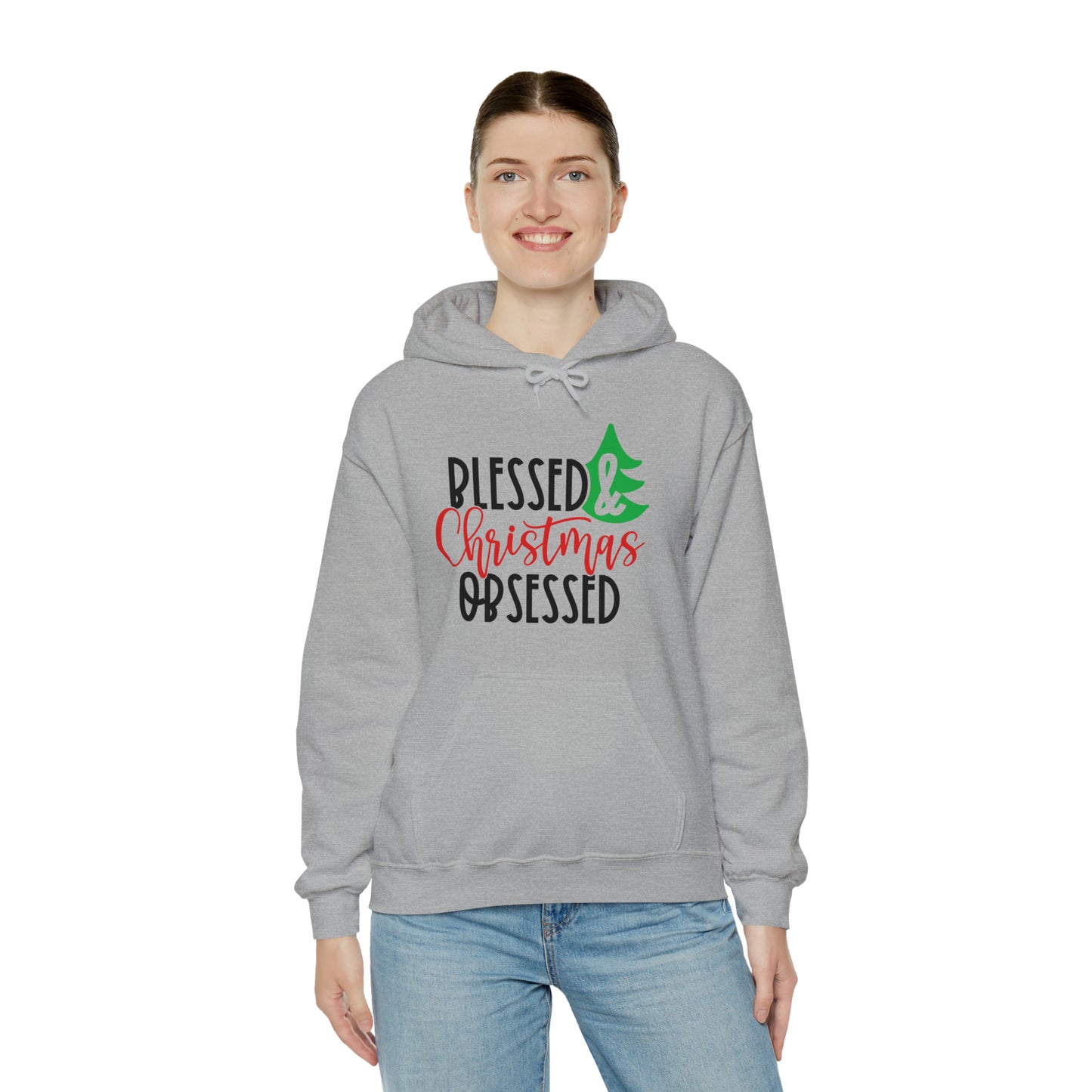 Blessed and obsessed-Unisex Heavy Blend™ Hooded Sweatshirt
