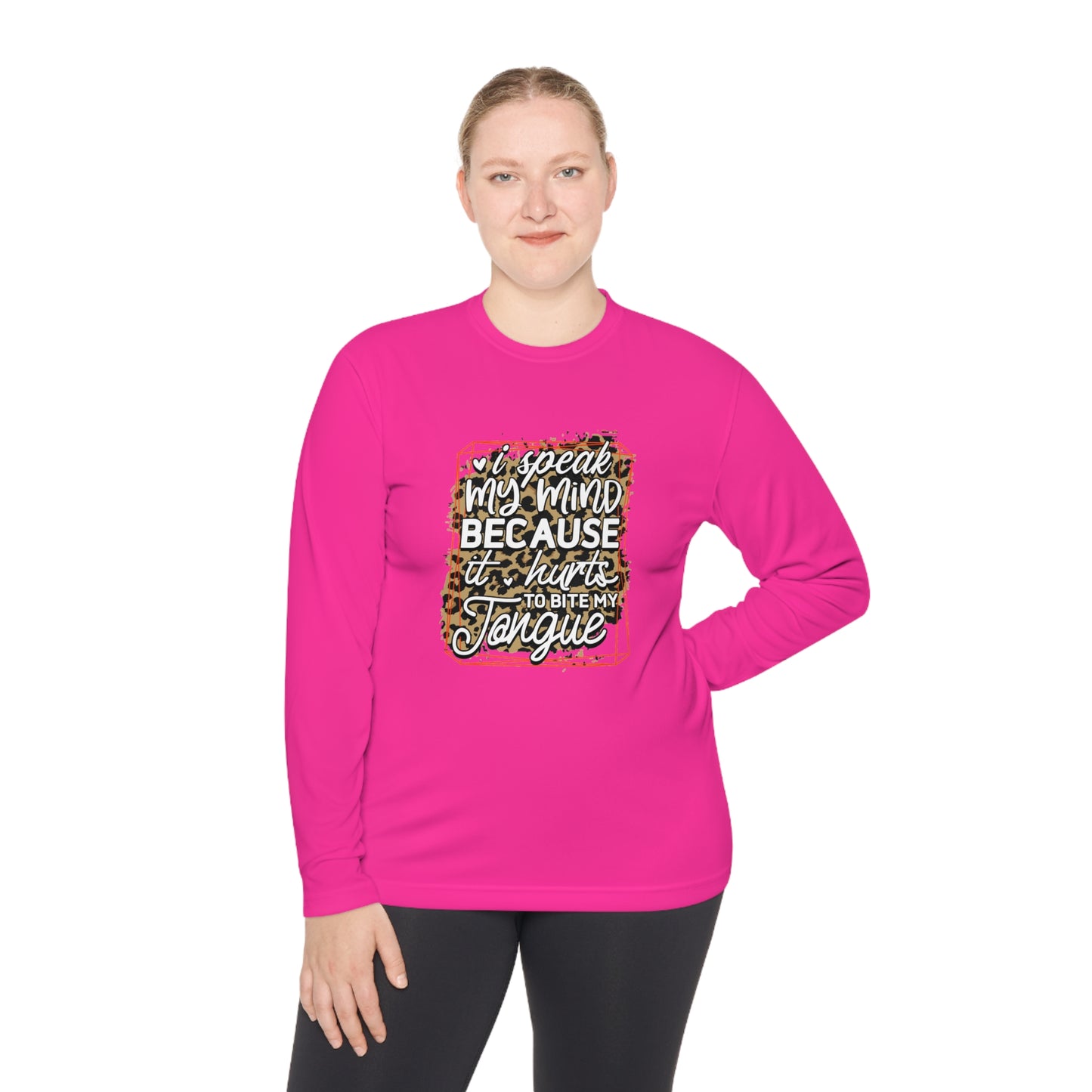 I speak my kind- Unisex Lightweight Long Sleeve Tee