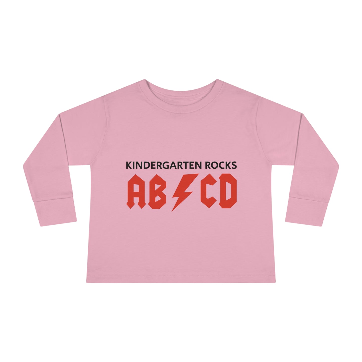 Kindergarten Rock-Toddler Long Sleeve Tee