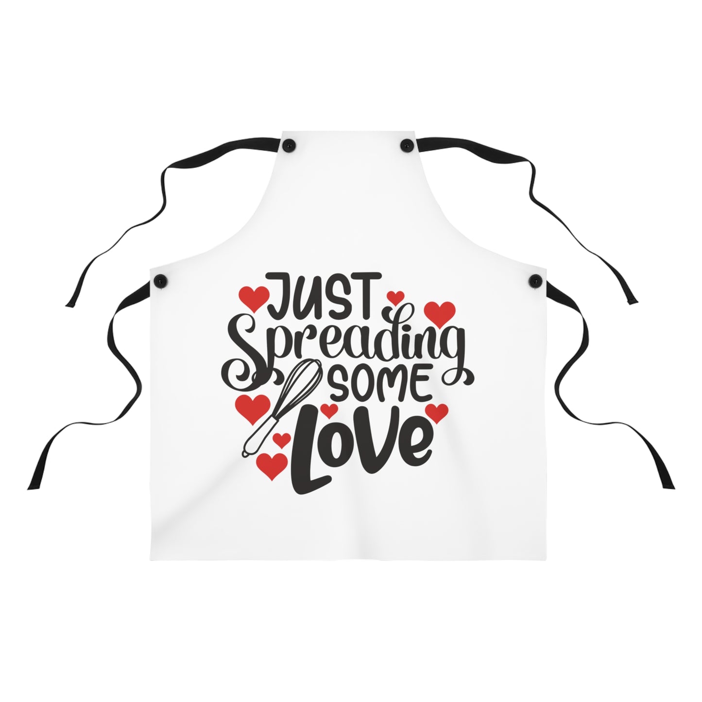 Just spreading some love- Apron (AOP)