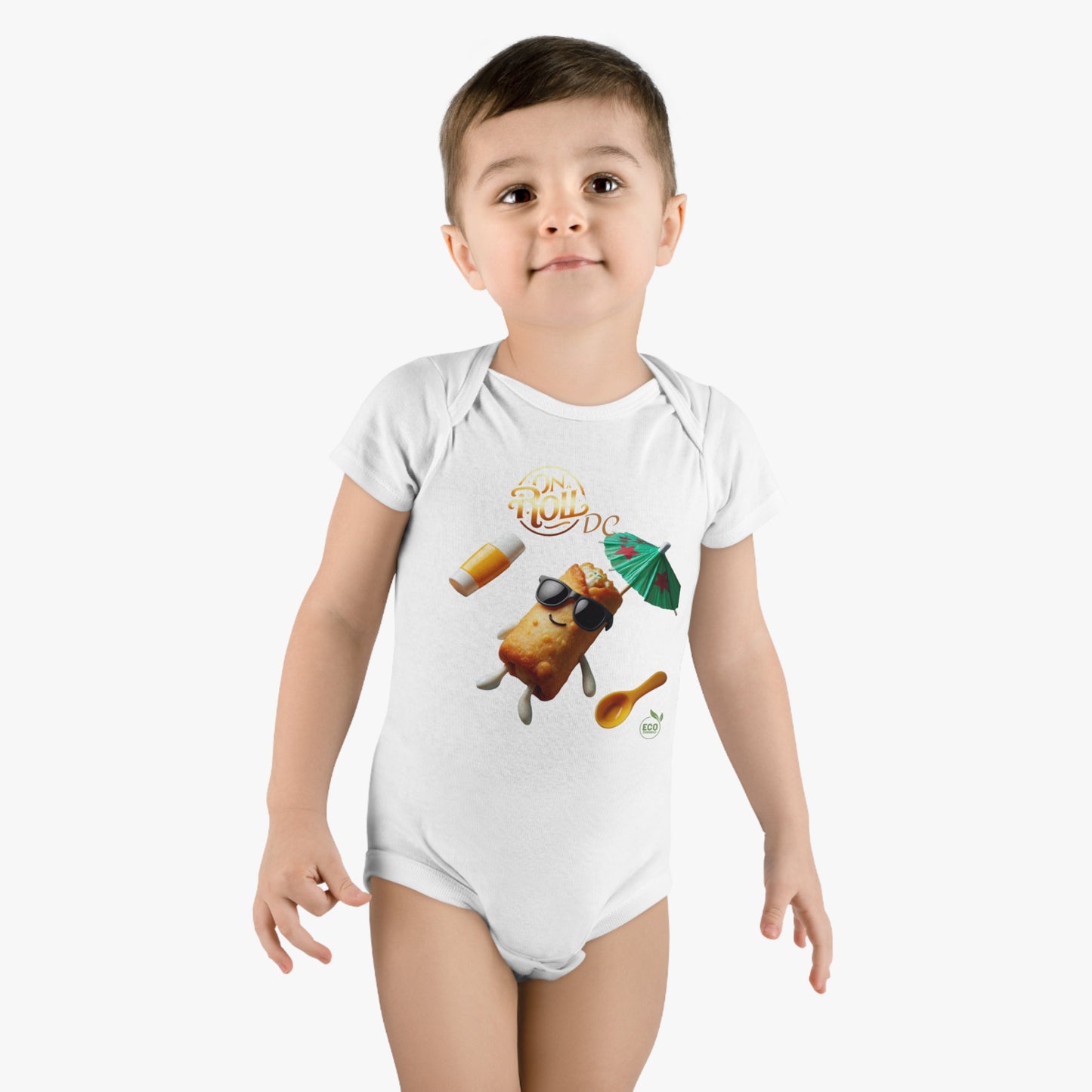 Rollie-Onesie® Organic Baby Bodysuit