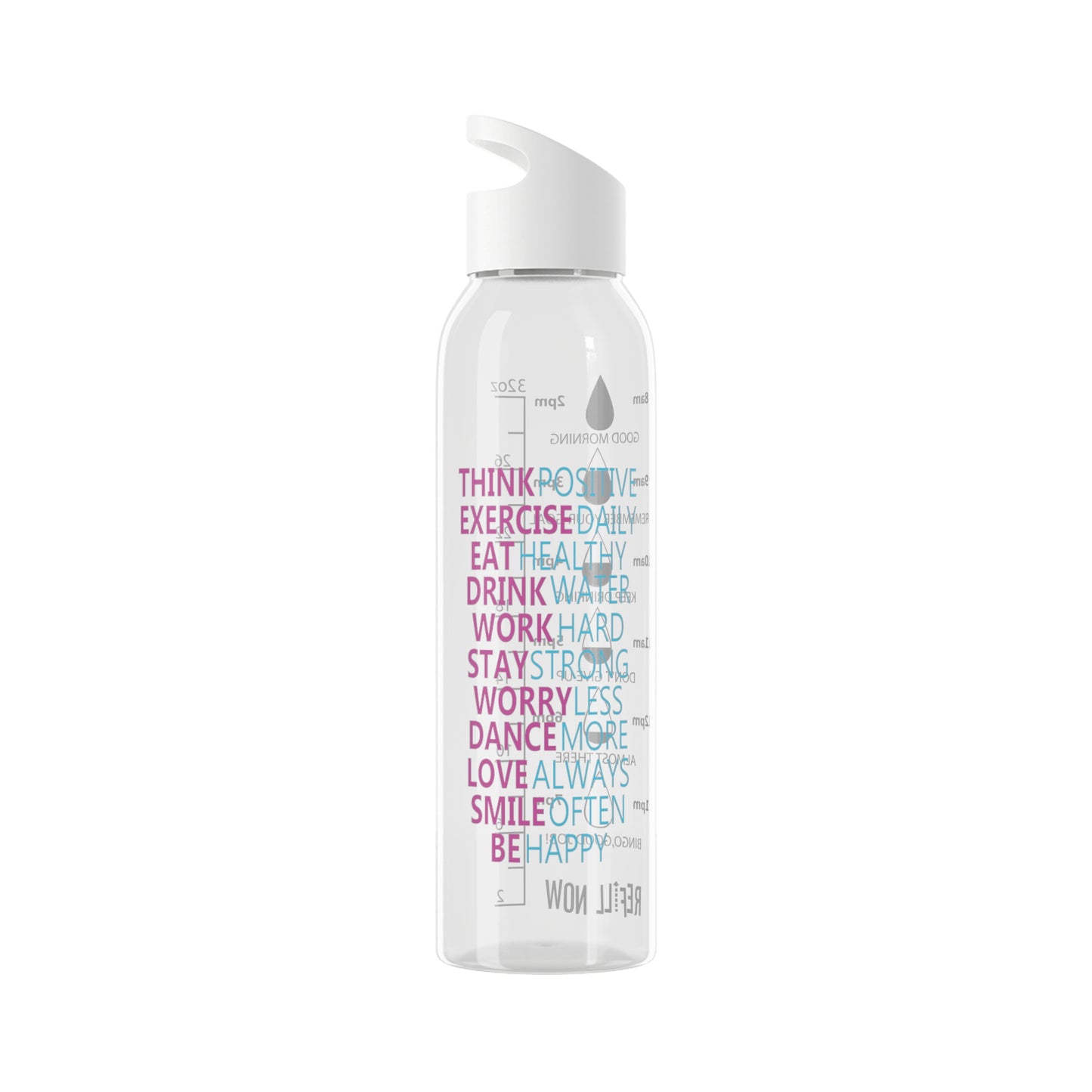 POSITIVE DRINKING-Sky Water Bottle