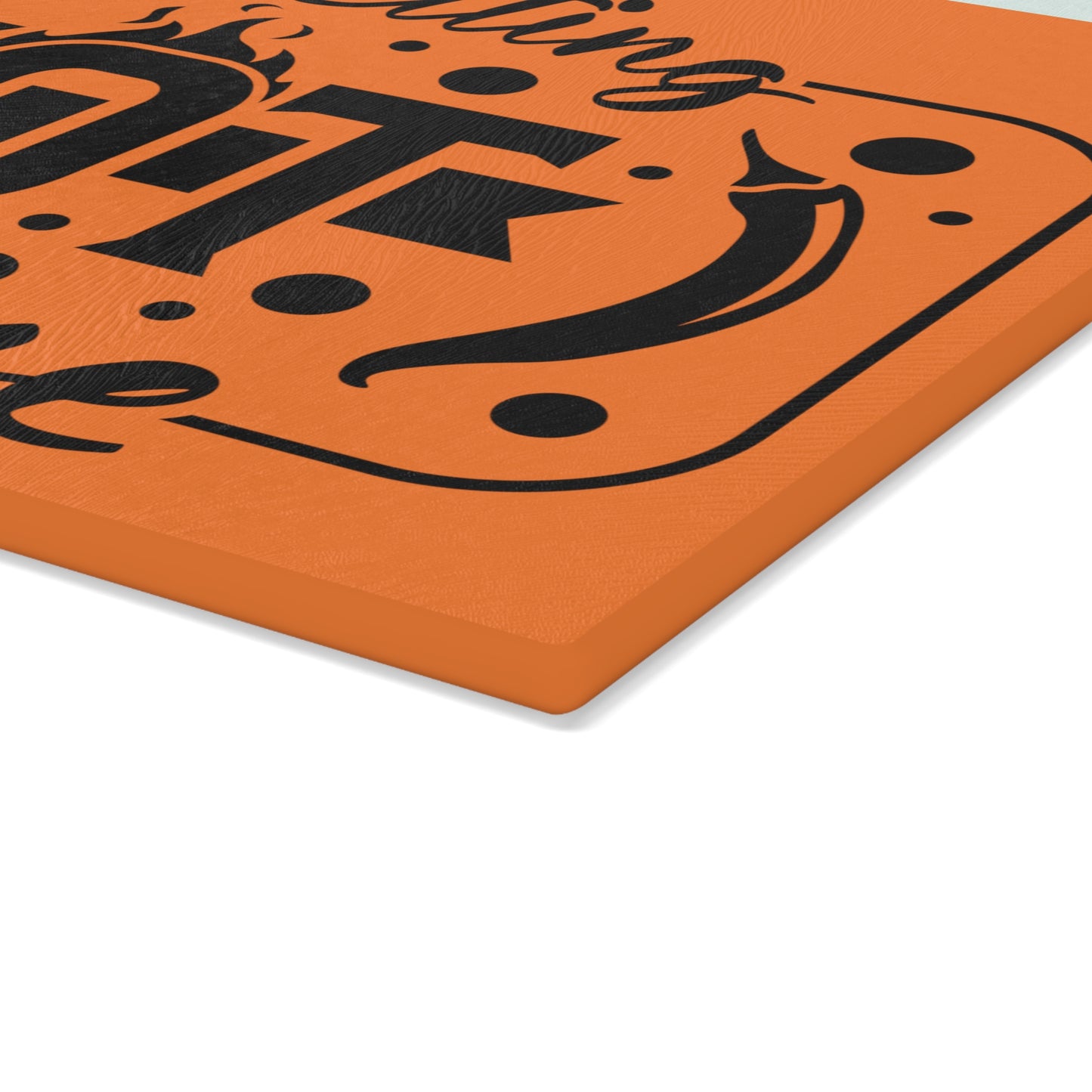 It's getting hot in here- Glass Cutting Board