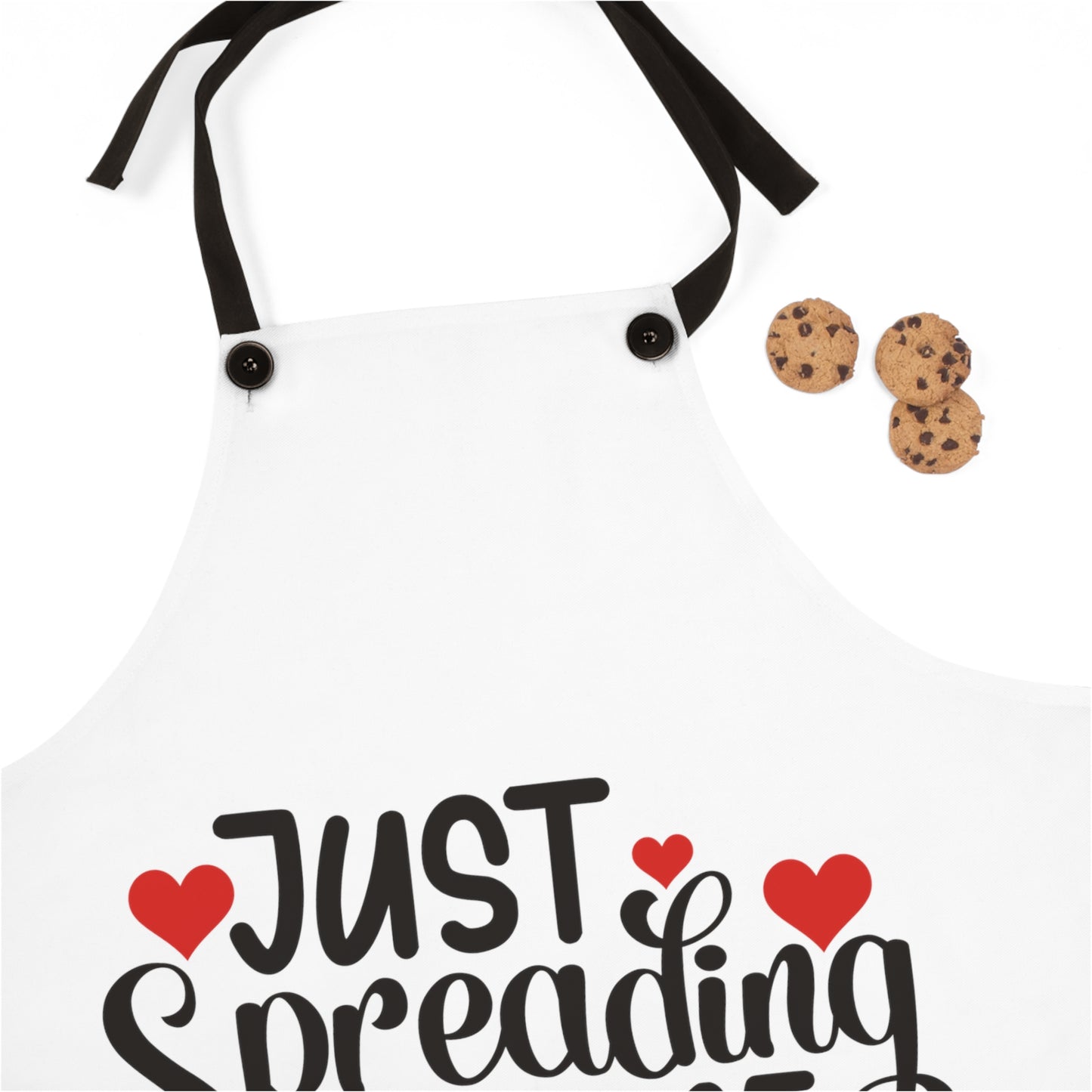 Just spreading some love- Apron (AOP)