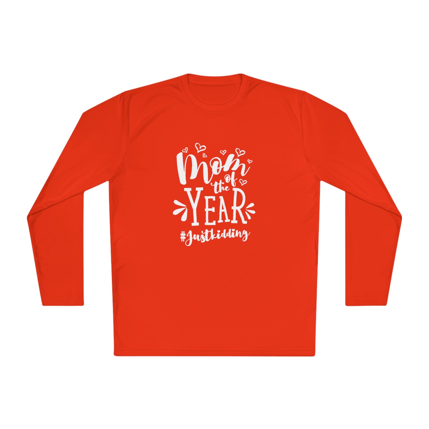 Mom of the year, just kidding- Unisex Lightweight Long Sleeve Tee