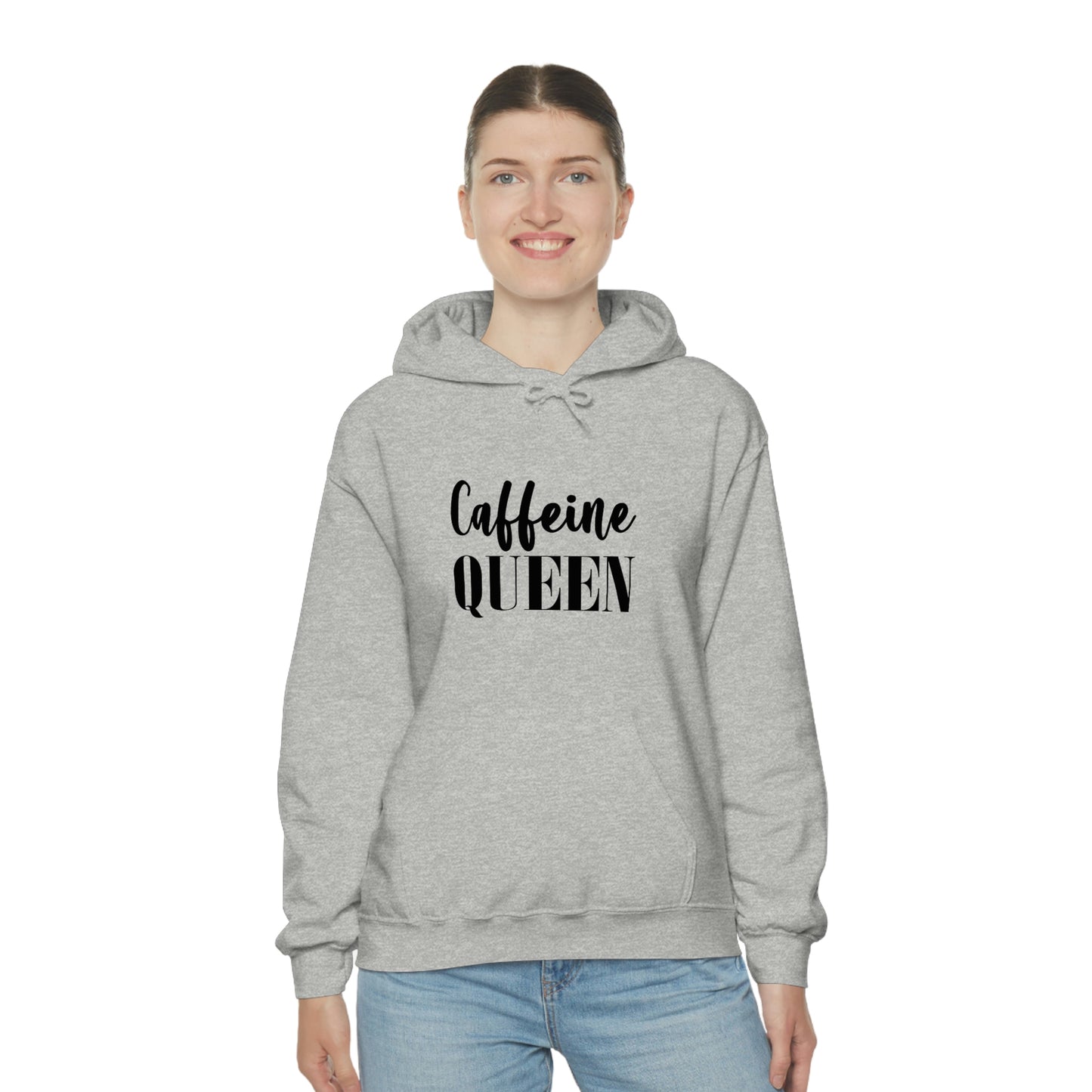 Caffeine Queen Unisex Heavy Blend Hooded Sweatshirt