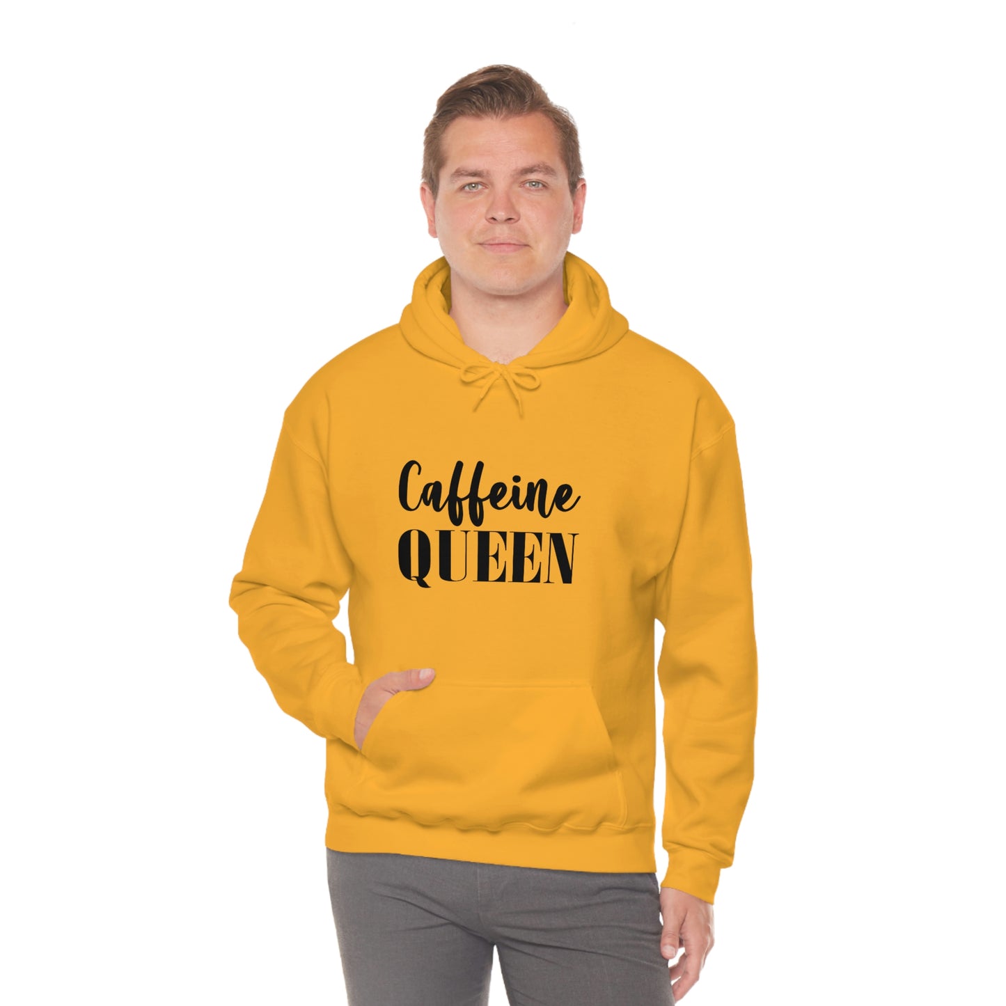 Caffeine Queen Unisex Heavy Blend Hooded Sweatshirt