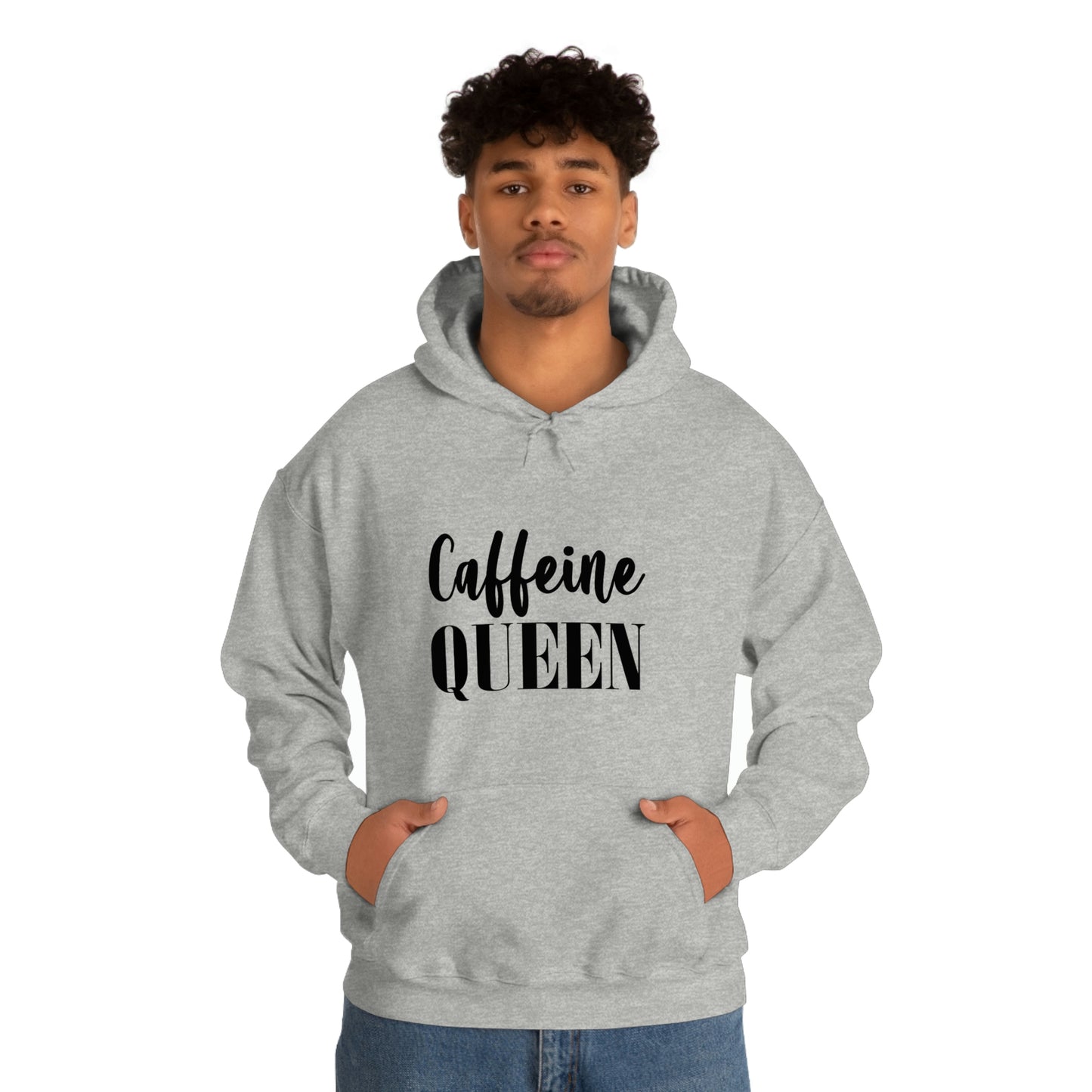 Caffeine Queen Unisex Heavy Blend Hooded Sweatshirt