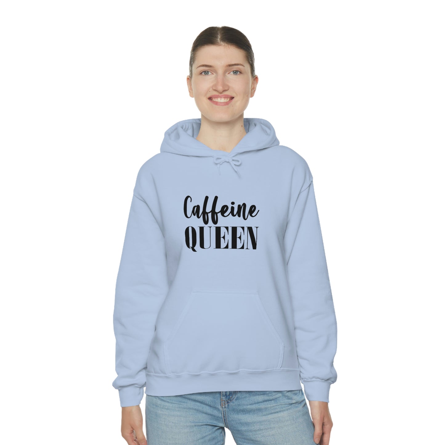 Caffeine Queen Unisex Heavy Blend Hooded Sweatshirt