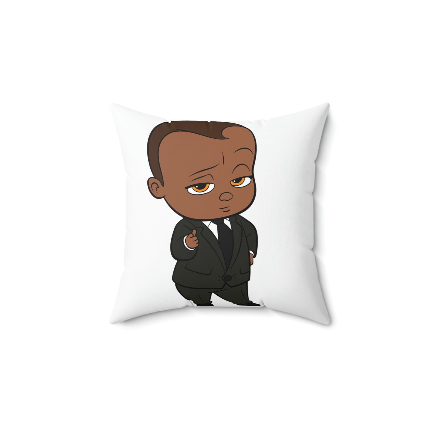 Boss Baby - Boy -Spun Polyester Square Pillow