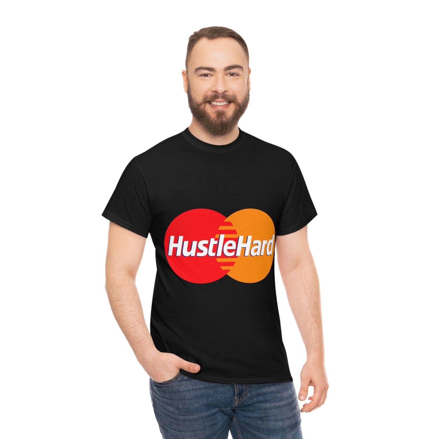 Hustle Hard -Unisex Heavy Cotton Tee