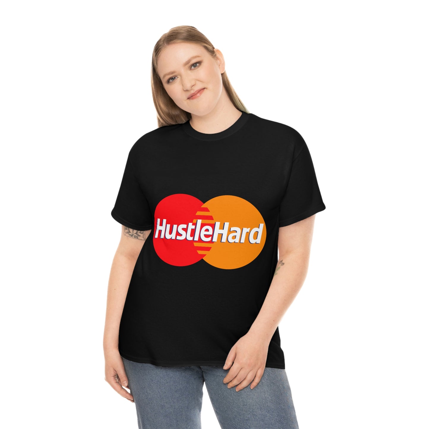 Hustle Hard -Unisex Heavy Cotton Tee