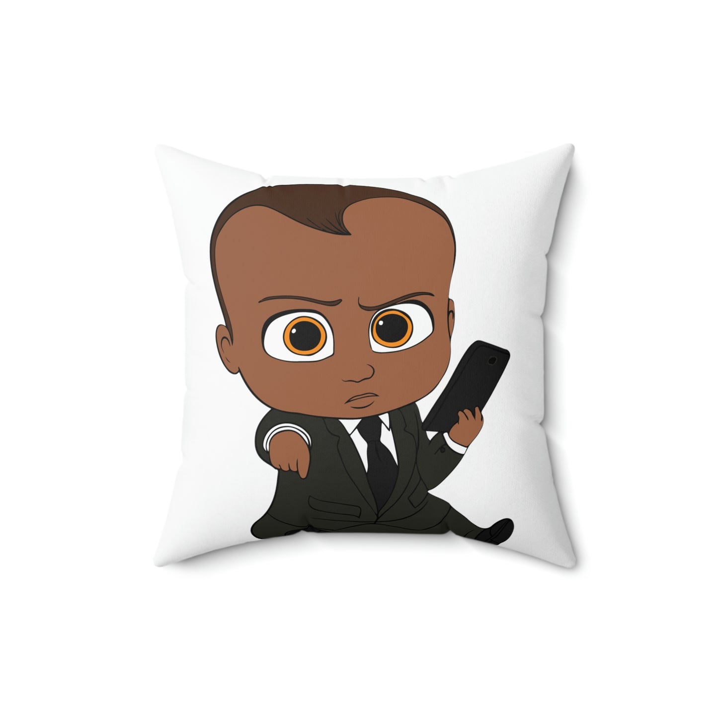 Boss Baby - Boy -Spun Polyester Square Pillow