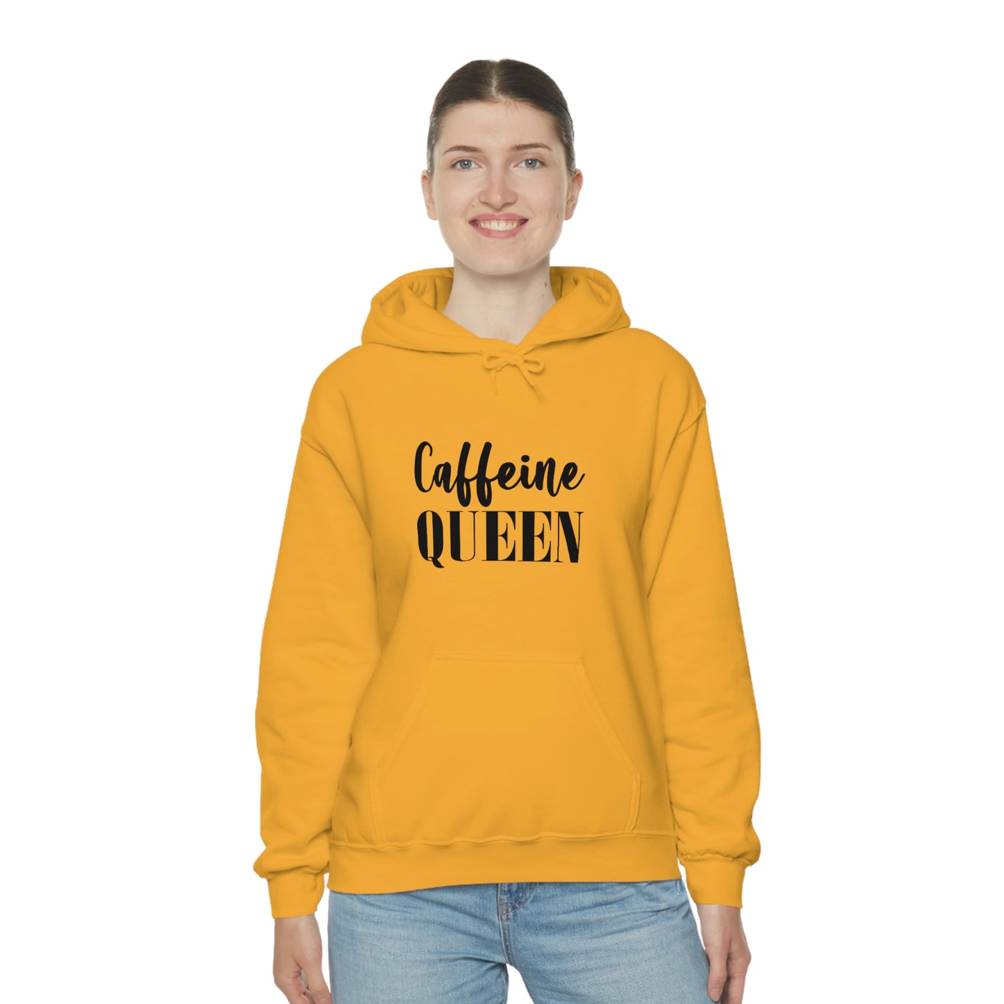Caffeine Queen Unisex Heavy Blend Hooded Sweatshirt