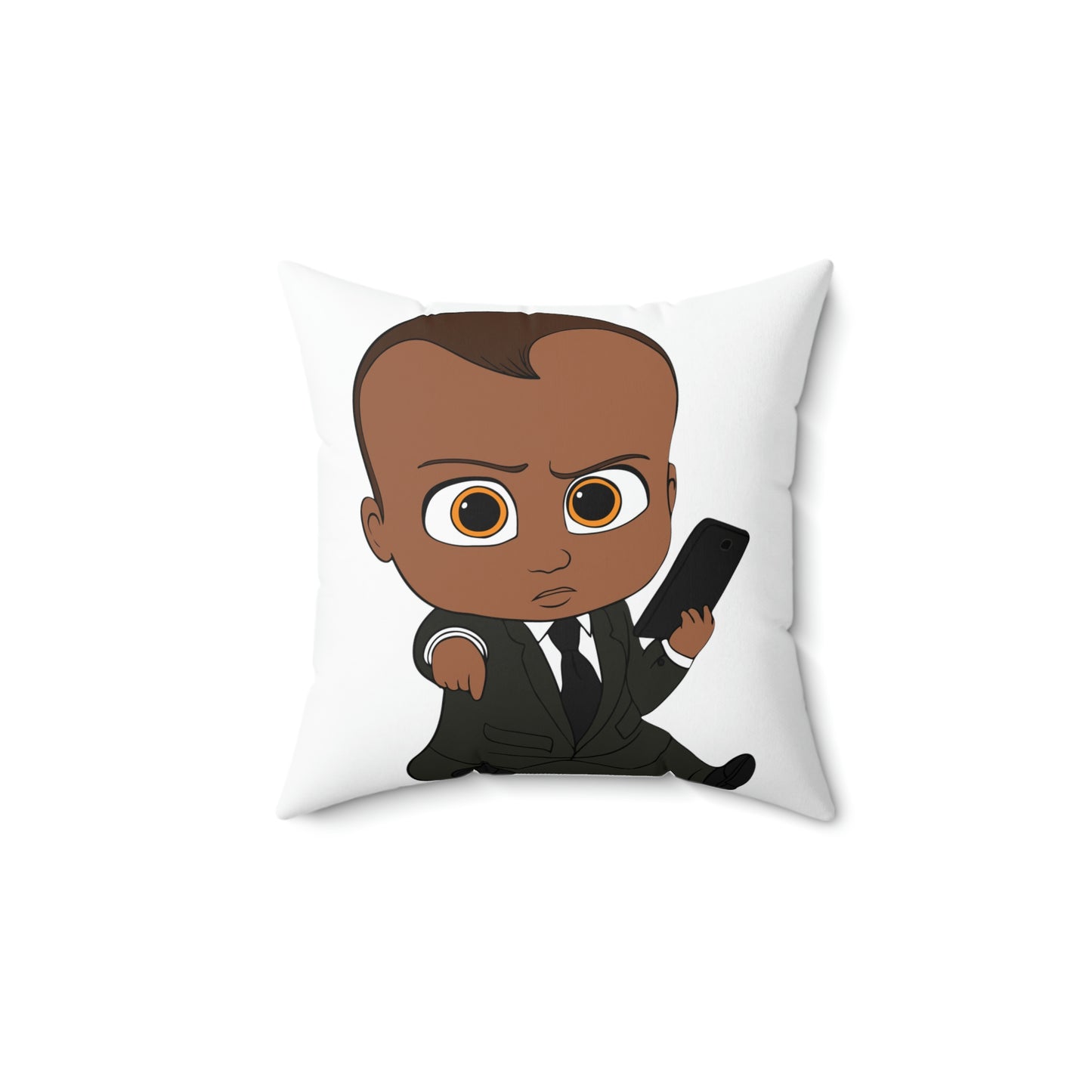 Boss Baby - Boy -Spun Polyester Square Pillow