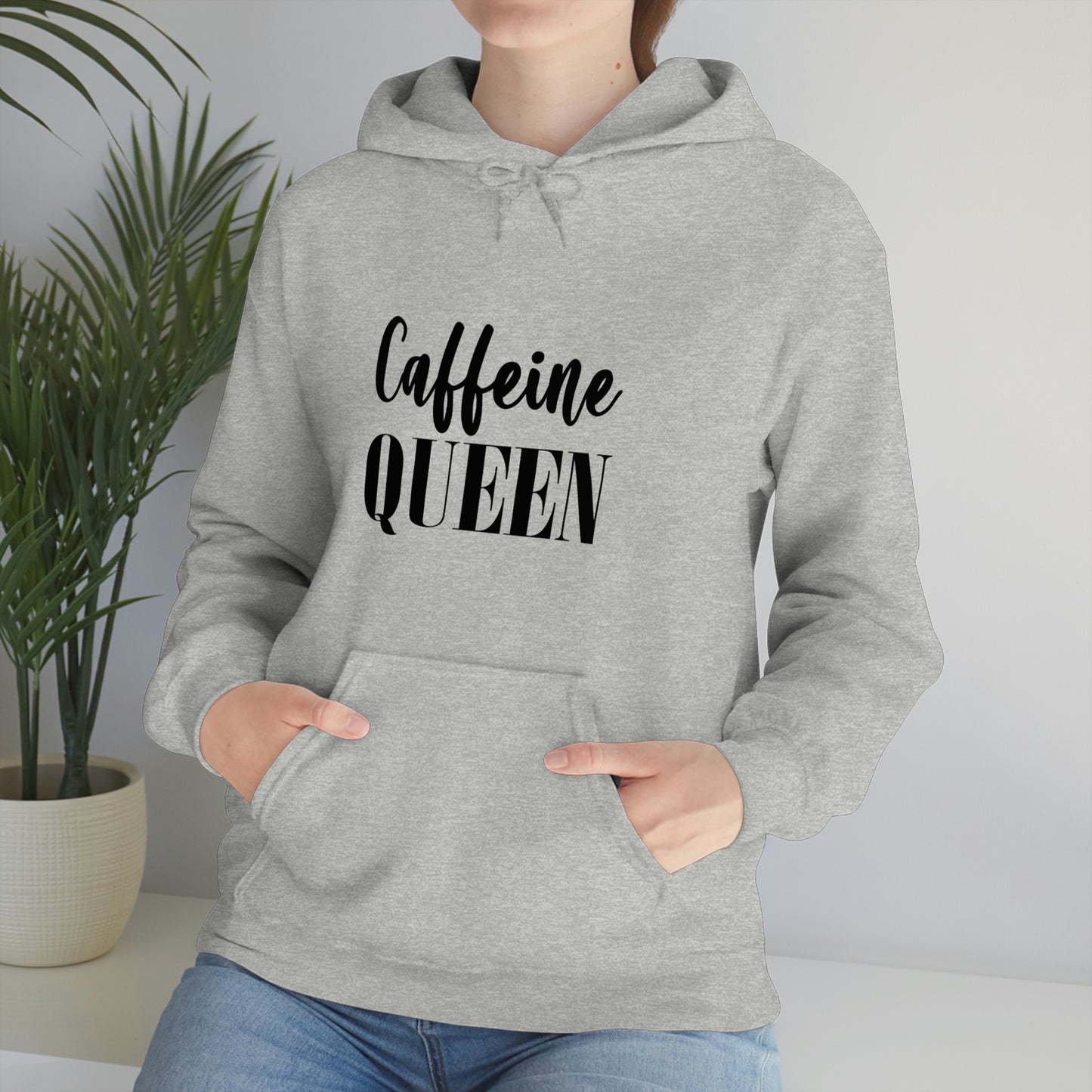Caffeine Queen Unisex Heavy Blend Hooded Sweatshirt