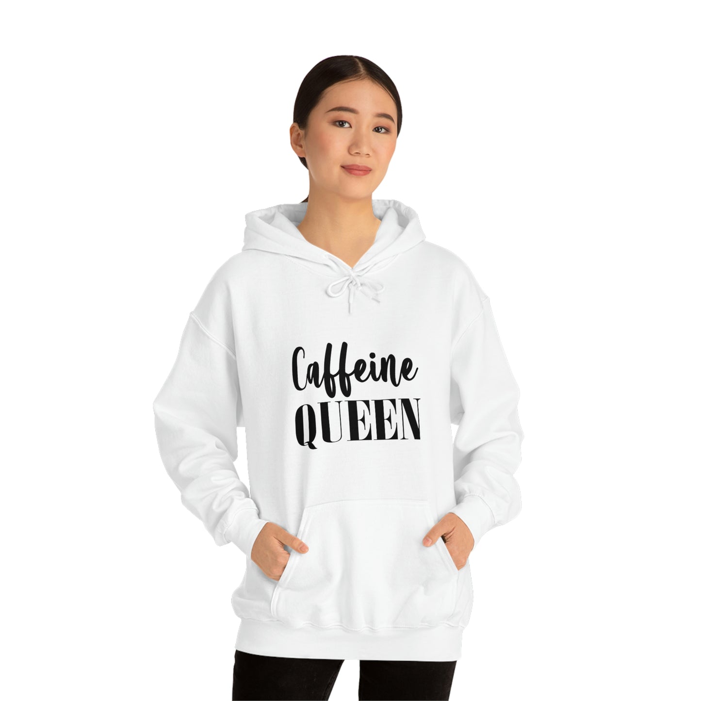 Caffeine Queen Unisex Heavy Blend Hooded Sweatshirt