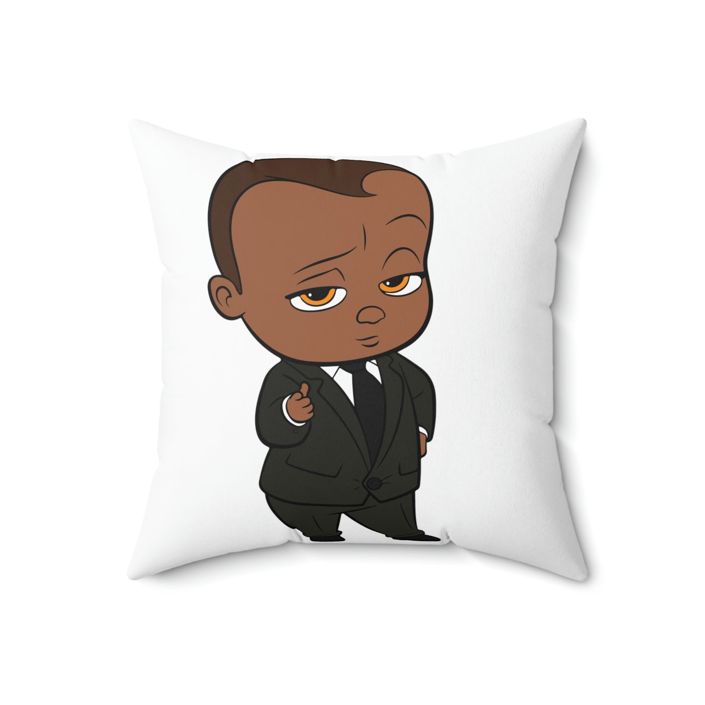 Boss Baby - Boy -Spun Polyester Square Pillow