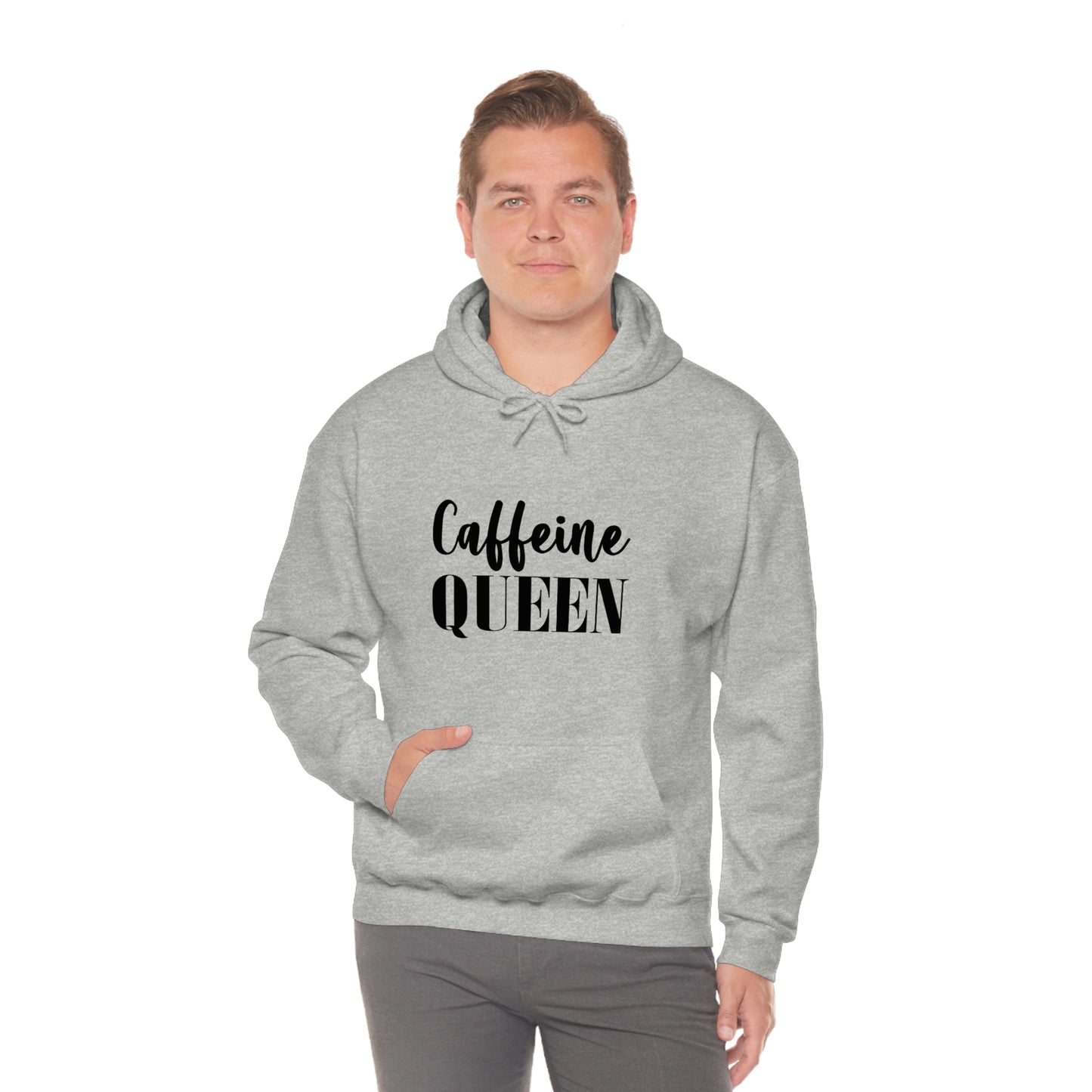Caffeine Queen Unisex Heavy Blend Hooded Sweatshirt