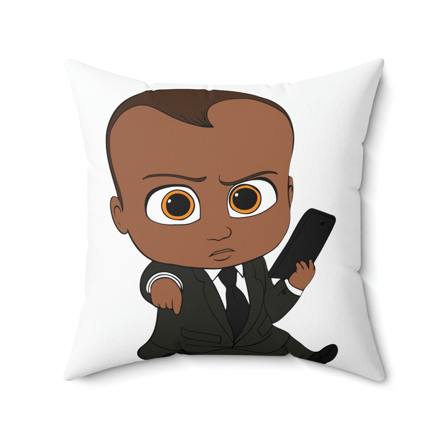 Boss Baby - Boy -Spun Polyester Square Pillow