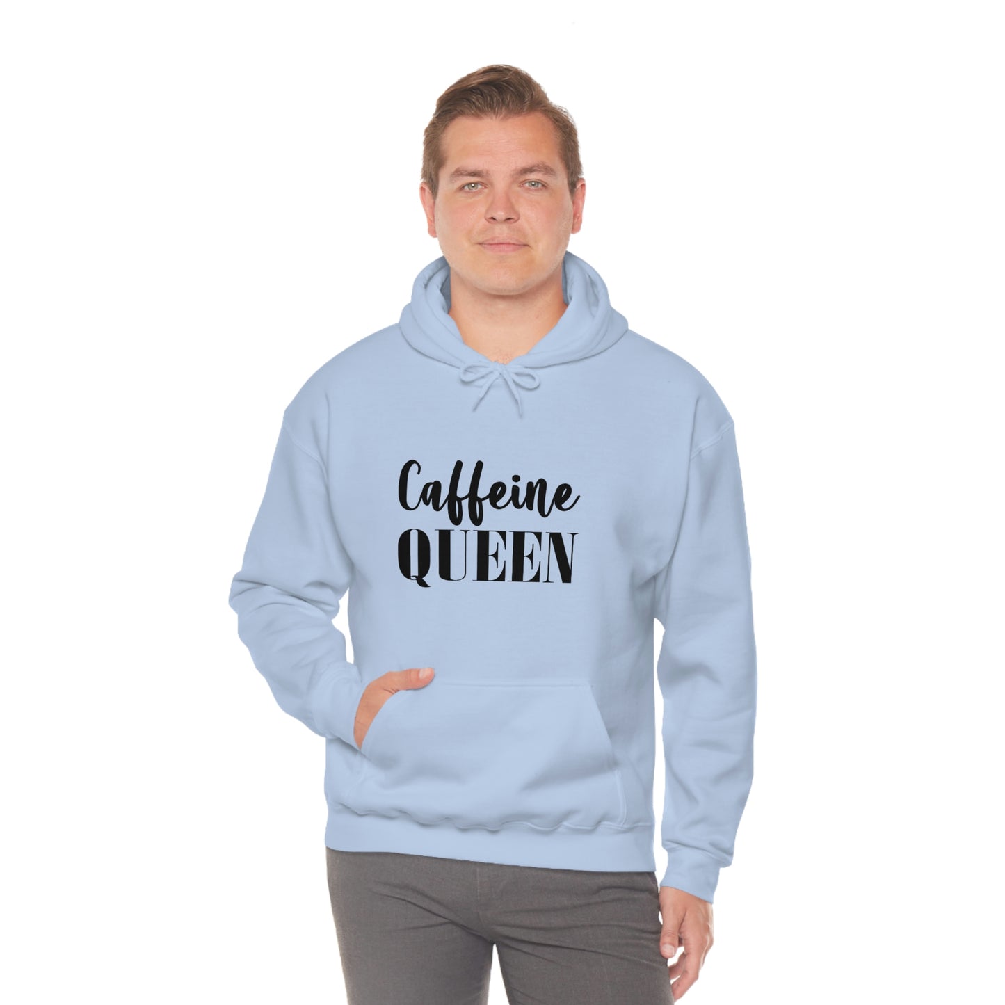 Caffeine Queen Unisex Heavy Blend Hooded Sweatshirt