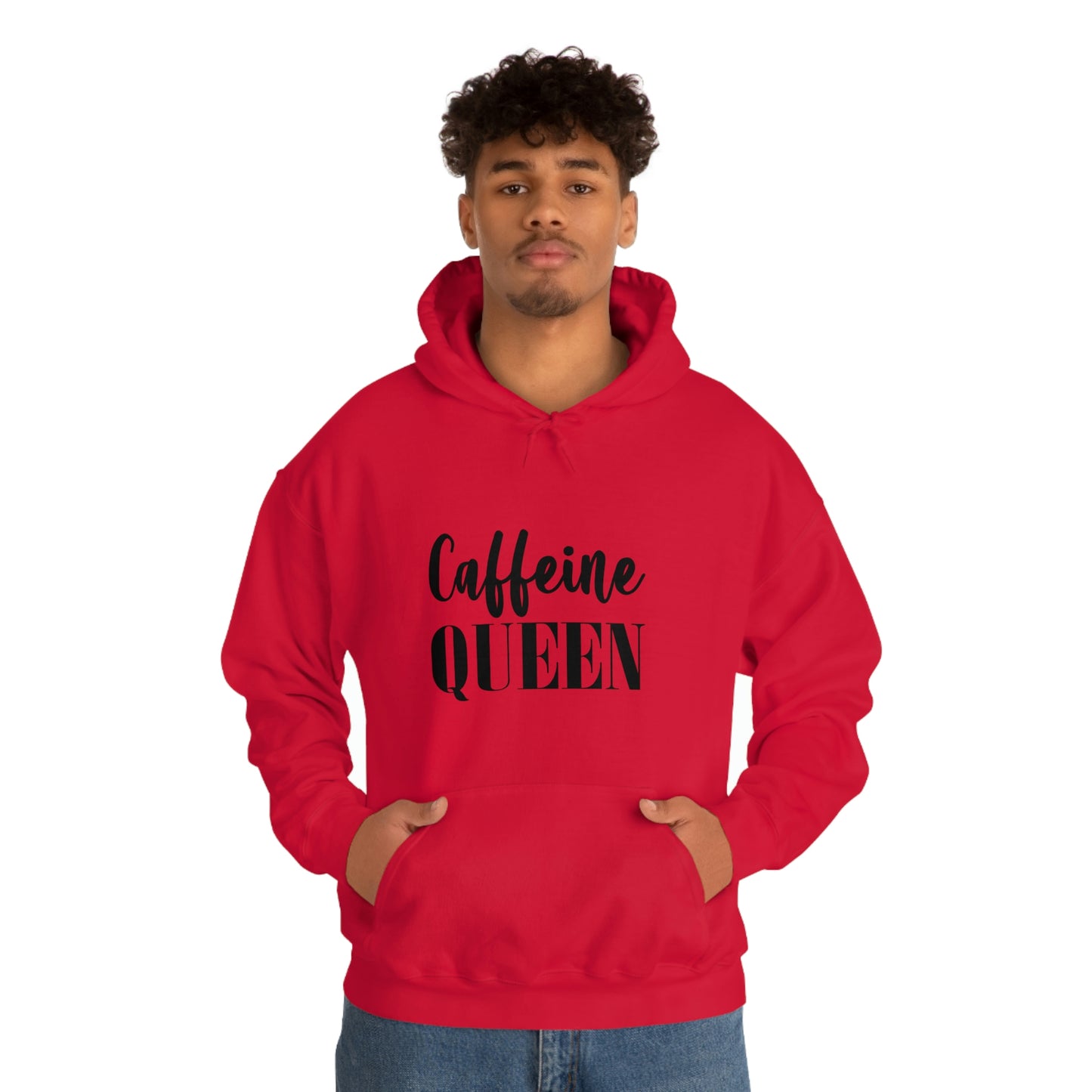 Caffeine Queen Unisex Heavy Blend Hooded Sweatshirt