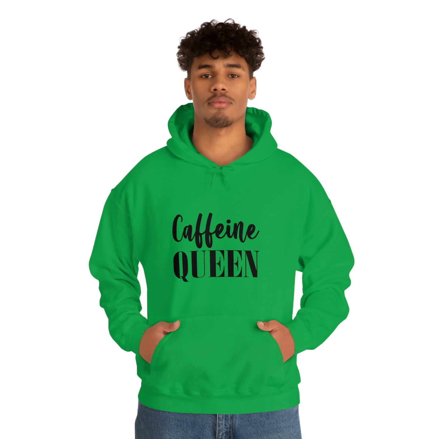 Caffeine Queen Unisex Heavy Blend Hooded Sweatshirt