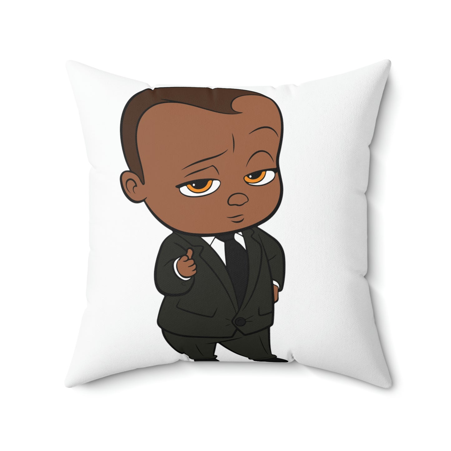 Boss Baby - Boy -Spun Polyester Square Pillow