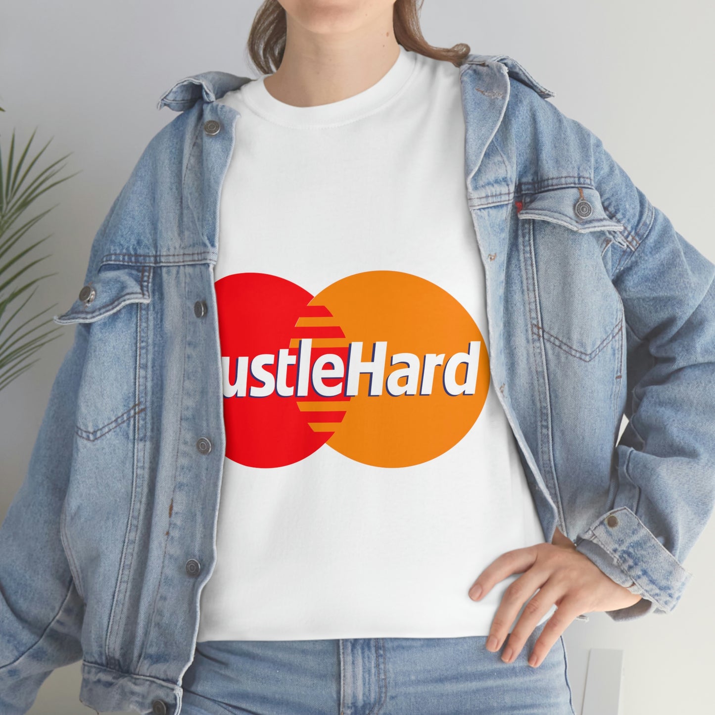 Hustle Hard -Unisex Heavy Cotton Tee