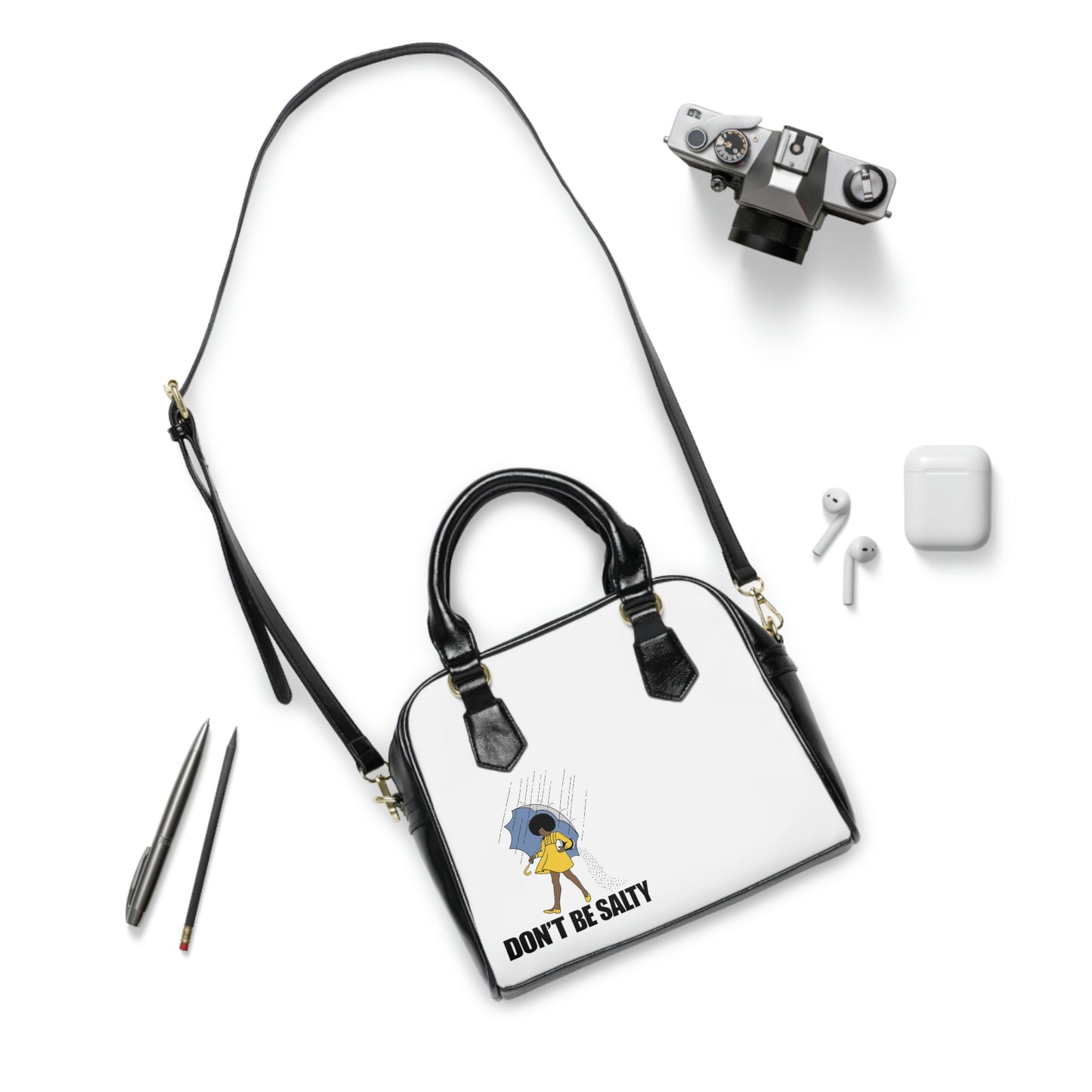 Don't Be Salty- Shoulder Handbag