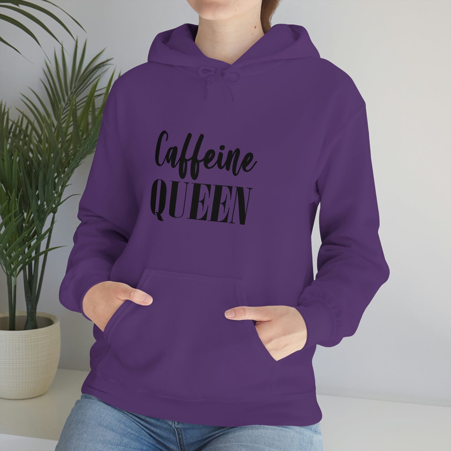 Caffeine Queen Unisex Heavy Blend Hooded Sweatshirt