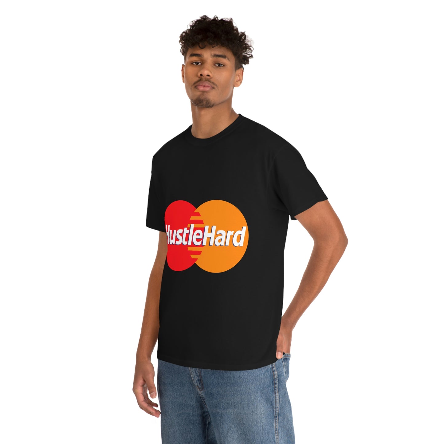 Hustle Hard -Unisex Heavy Cotton Tee