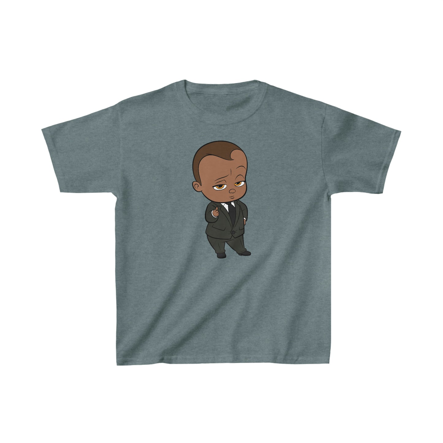 Boy Boss Baby- Stand up-Kids Heavy Cotton™ Tee