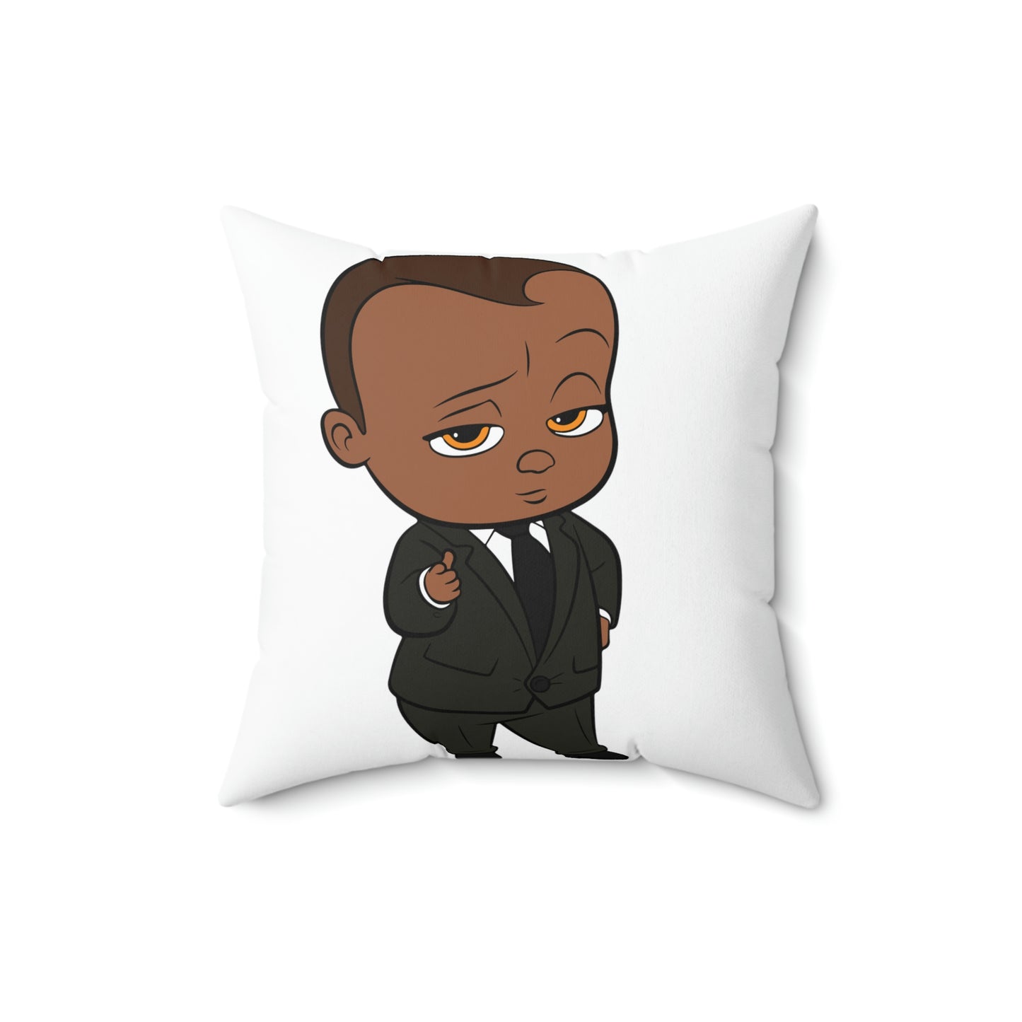 Boss Baby - Boy -Spun Polyester Square Pillow